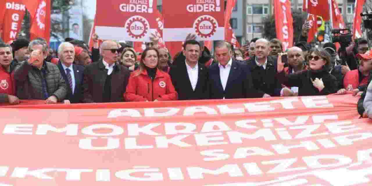 CHP’li belediyelere yönelik operasyonlara DİSK ve KESK’ten tepki!