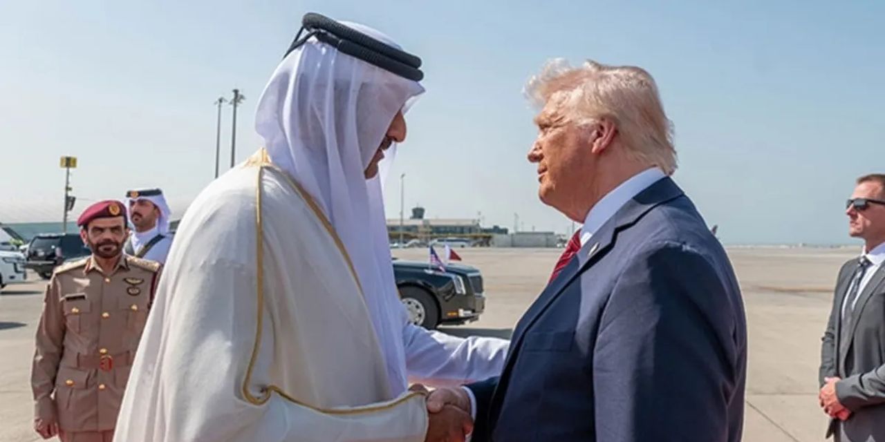 Katar Emiri Al Sani, Trump ile İsrail-İran gerilimini görüştü