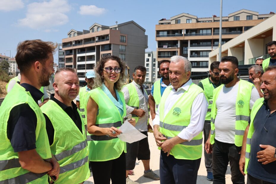 Balkan Mahallesi’nde yollar asfaltlanıyor