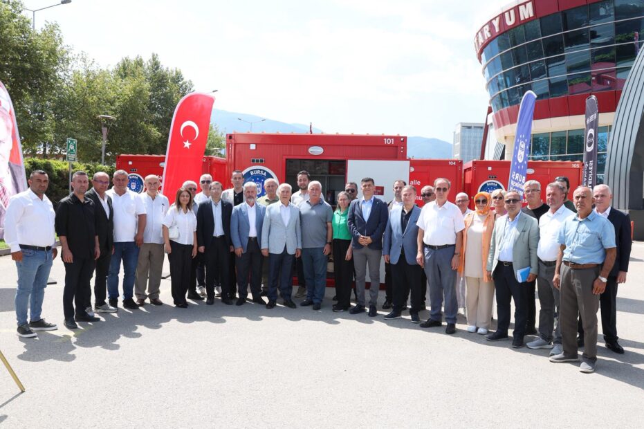 Bursa’da afet seferbirliği