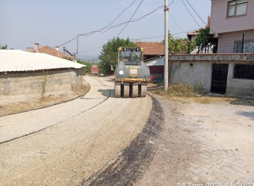 Dağ ilçelerinin yollarına Büyükşehir imzası