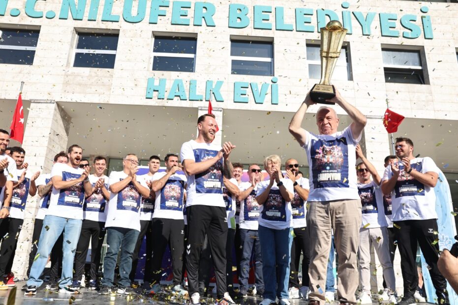 Nilüfer Belediyespor, Süper Kupa’yı Nilüfer’e getirdi