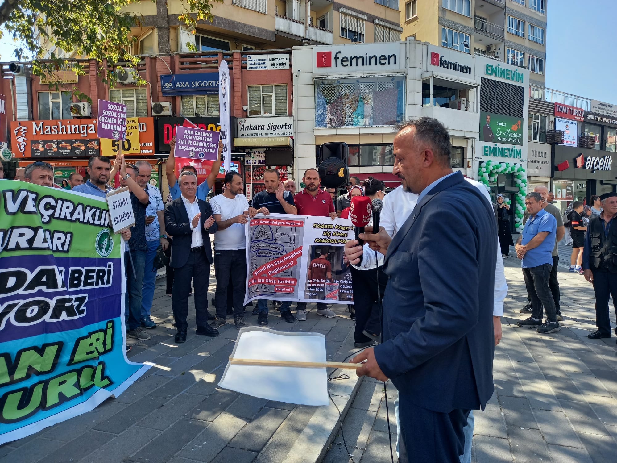 “Hak Gaspı, Adalet İsyanı: Staj ve Çıraklık Sigortası Mağdurlarının Çığlığı”