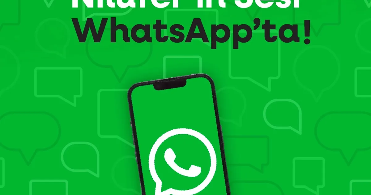 Nilüfer Belediyesi WhatsApp kanalı yayında