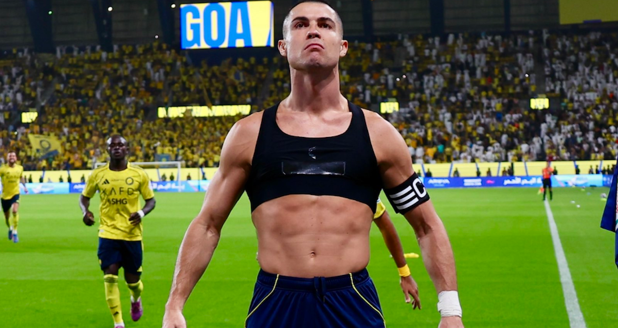 40 yaşındaki Ronaldo’dan muhteşem gol