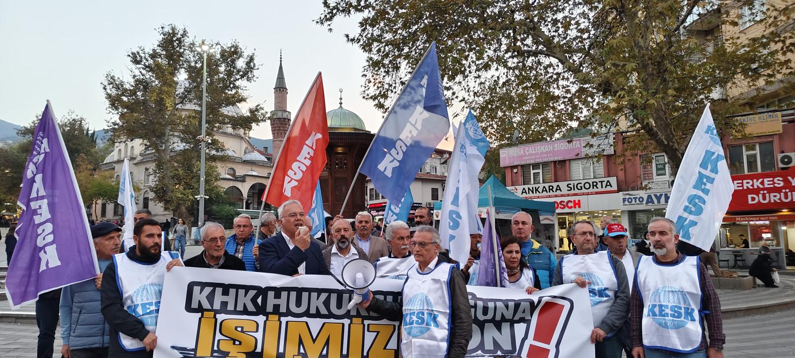 Darbe Girişimini Bahane Ettiler, Kamu Emekçilerini Tasfiye Ettiler