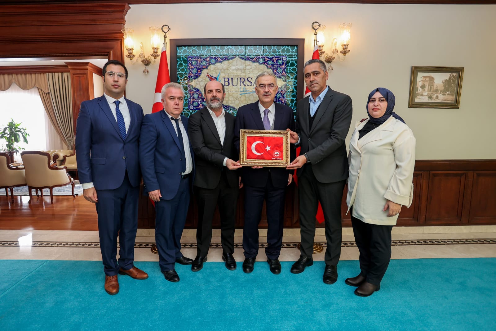 Ziya Sözen ve Heyetinden Bursa Protokolüne Anlamlı Ziyaret