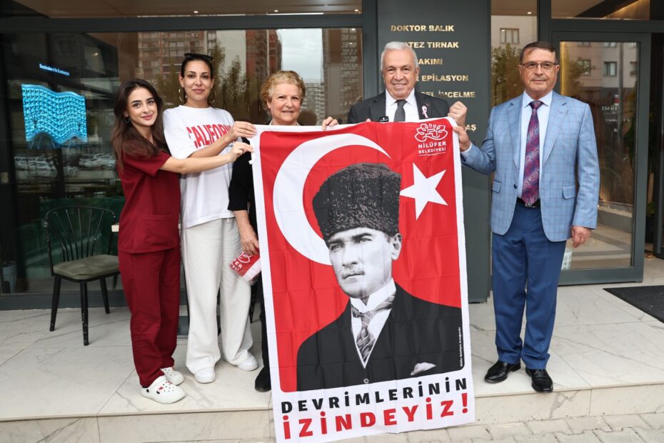 Nilüfer’de Cumhuriyetin 102’nci yıl heyecanı