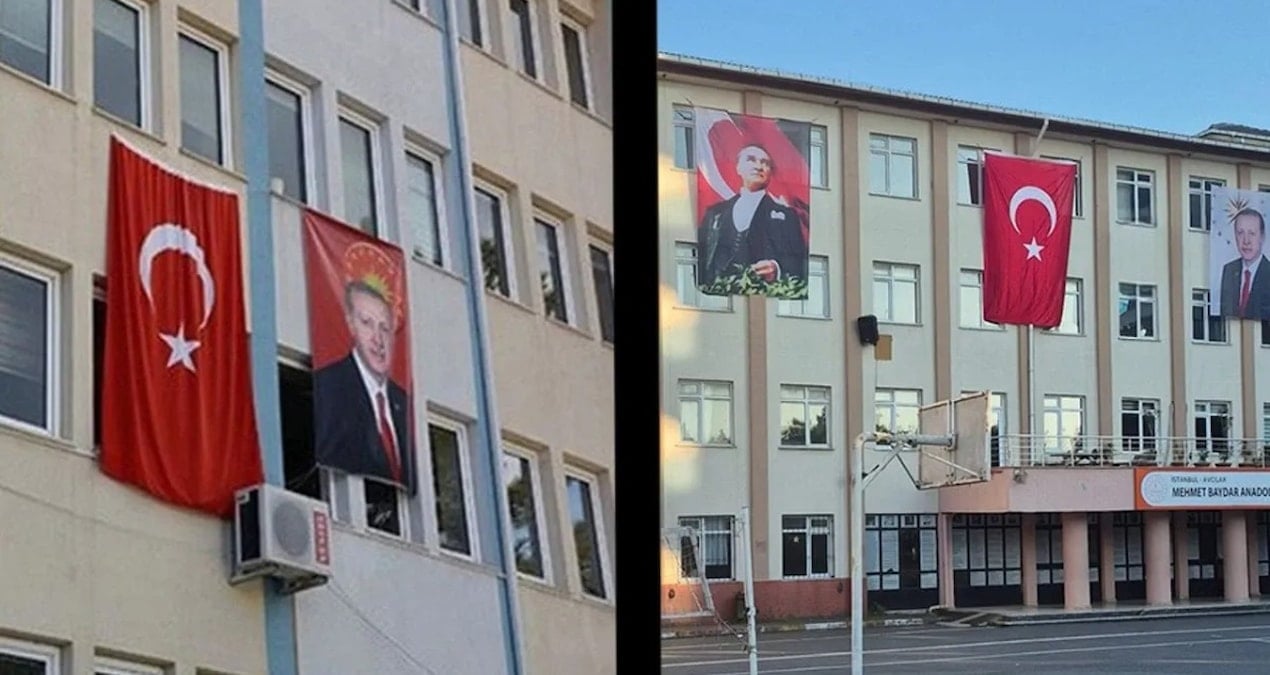 Okullarda Erdoğan posteri tartışması büyüyor!