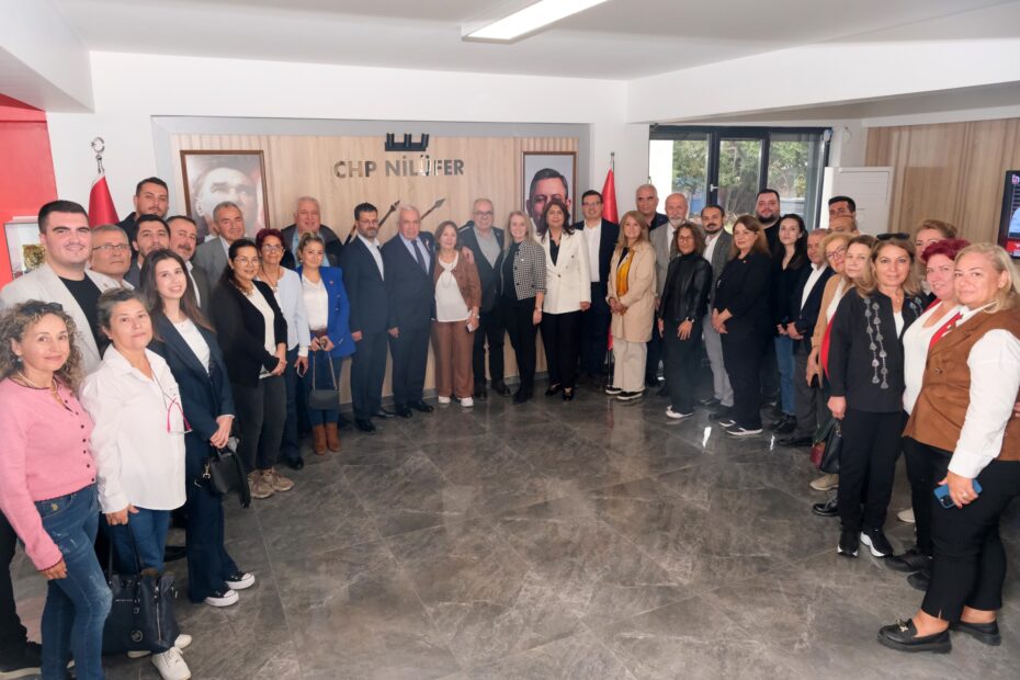 Şadi Özdemir’den CHP Nilüfer İlçe Yönetimine hayırlı olsun ziyareti