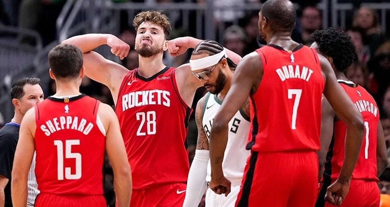 Alperen double-double yaptı! Houston, Wizards’ı mağlup etti