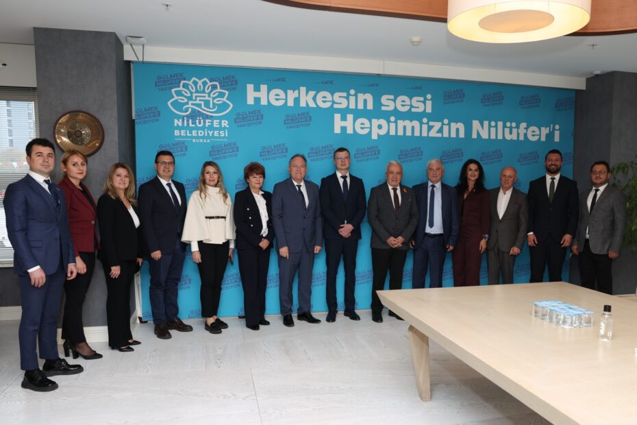 Bulgar heyet, Şadi Özdemir’i ziyaret etti