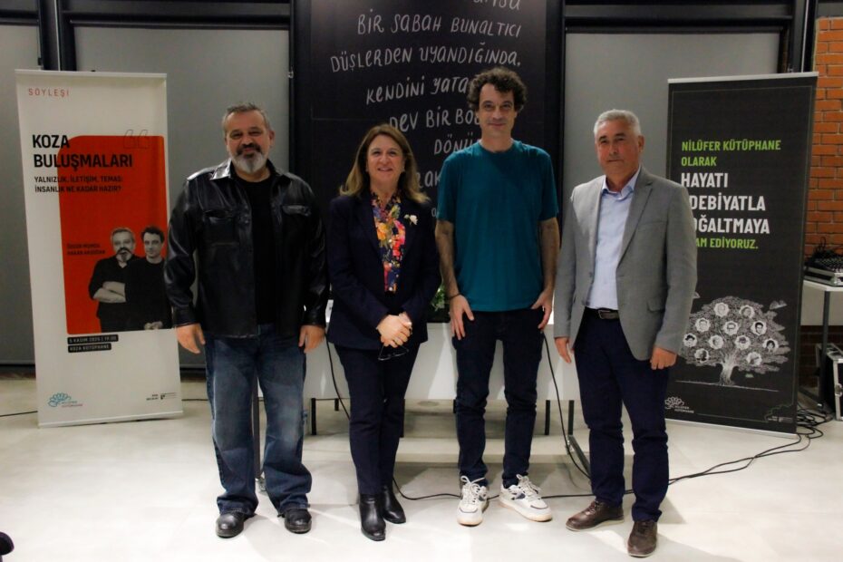 Özgür Mumcu Nilüfer’de okurlarıyla buluştu