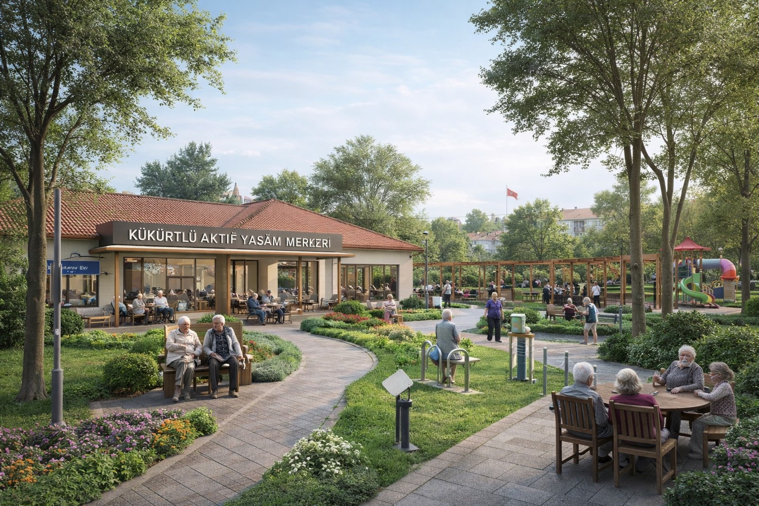 “Büyüklerimiz İçin Aktif Yaşam ve Dayanışma Merkezi İstiyoruz”