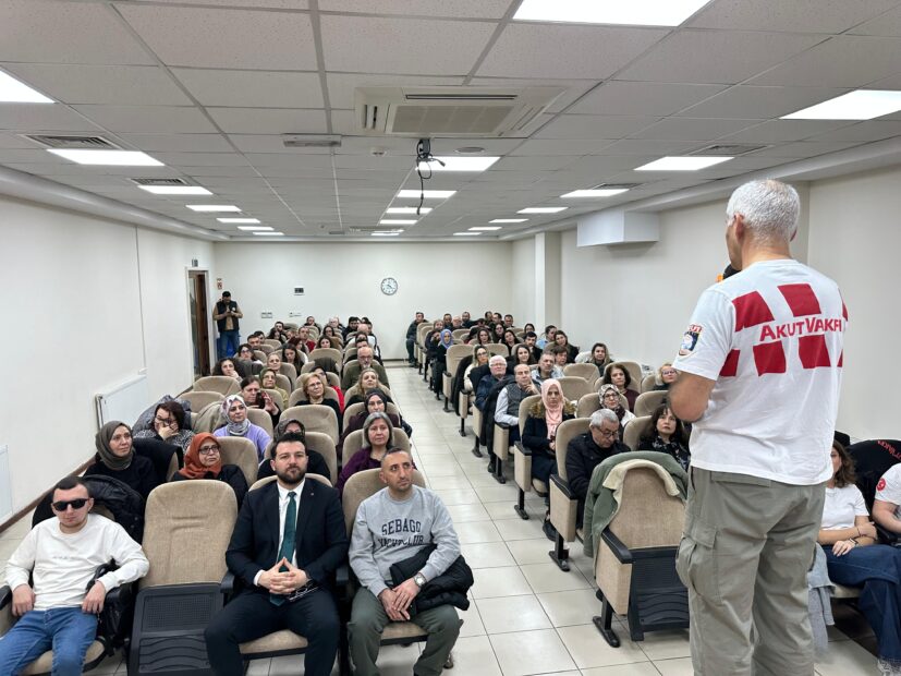 Nilüfer Belediyesi personeline “Temel Afet Bilinci” eğitimi