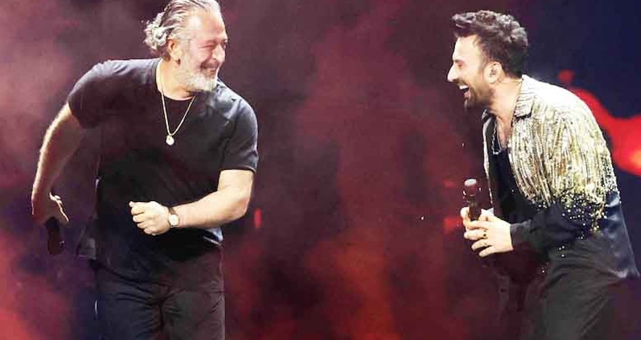 Tarkan ile sahneye çıkan Cem Yılmaz’dan imalı paylaşım