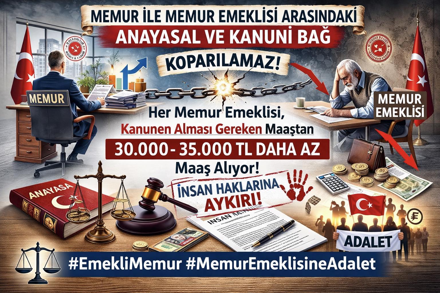 “Söz Verildi, Artış Yapıldı… Ama Emekliye Yok!”