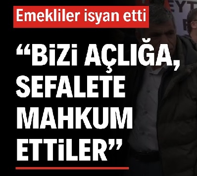 İşçiyi Açlığa, Emekliyi Yokluğa