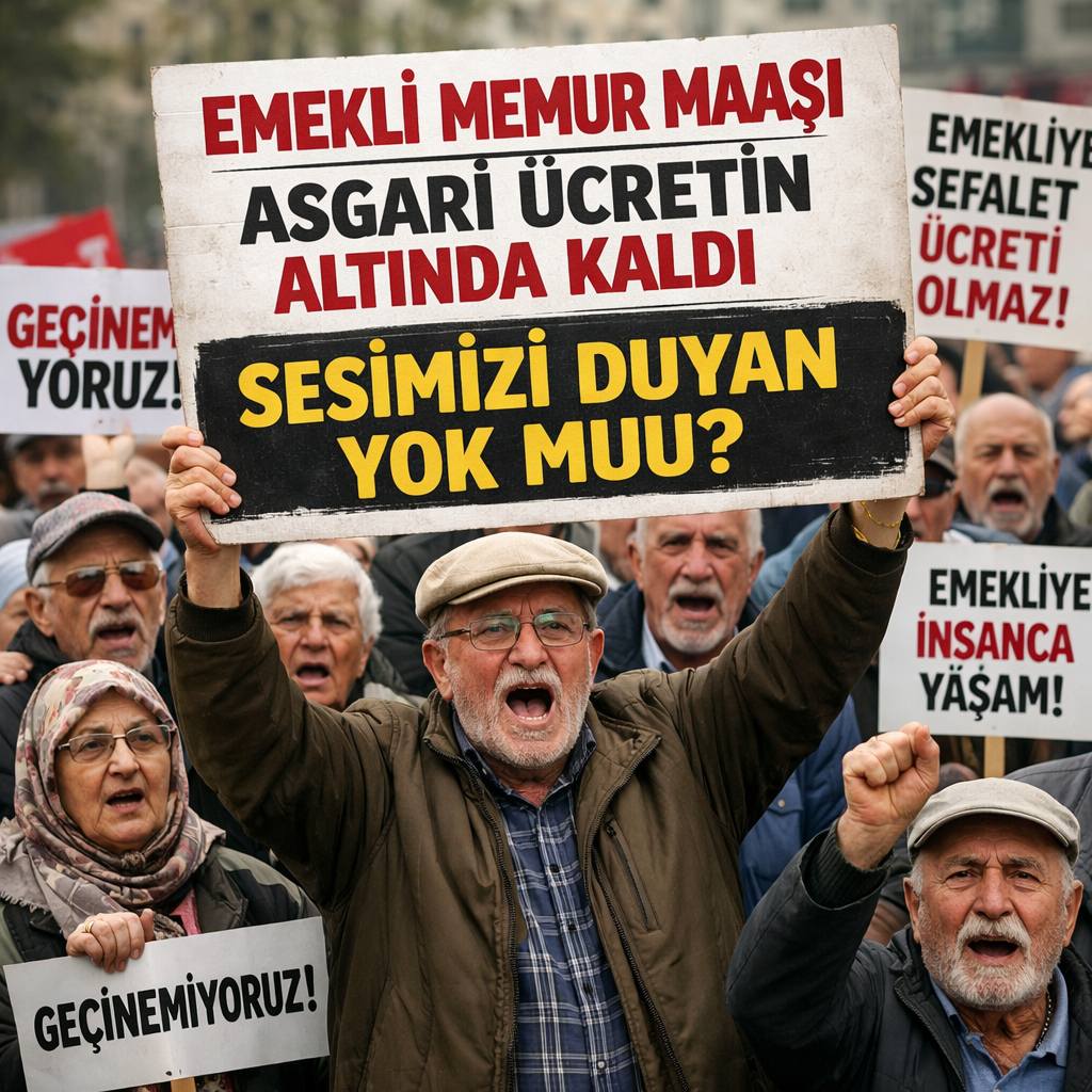 Cebimizden 481.917 TL Çalındı: Emekli Memurlar Artık Susmayacak