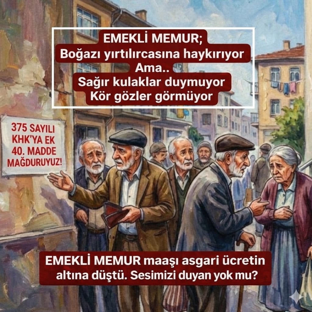 Yıllarca Haklarımız İçin Ter Döktük! Bu Zulüm Niye!