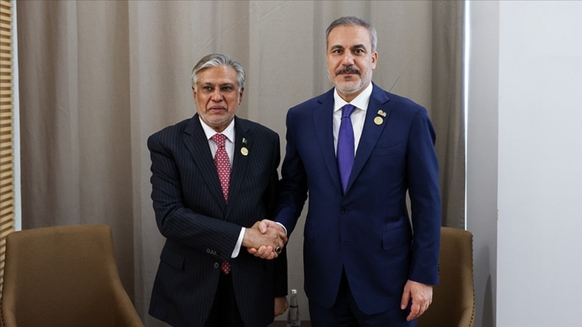 Dışişleri Bakanı Hakan Fidan, Pakistanlı mevkidaşıyla görüştü