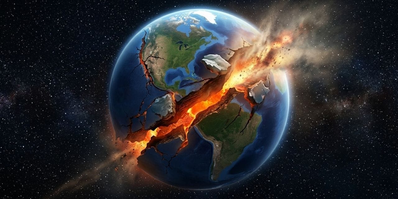 Dünya’nın kabuğunda 75 km’lik yarık açıldı: İlk kez görüntülendi