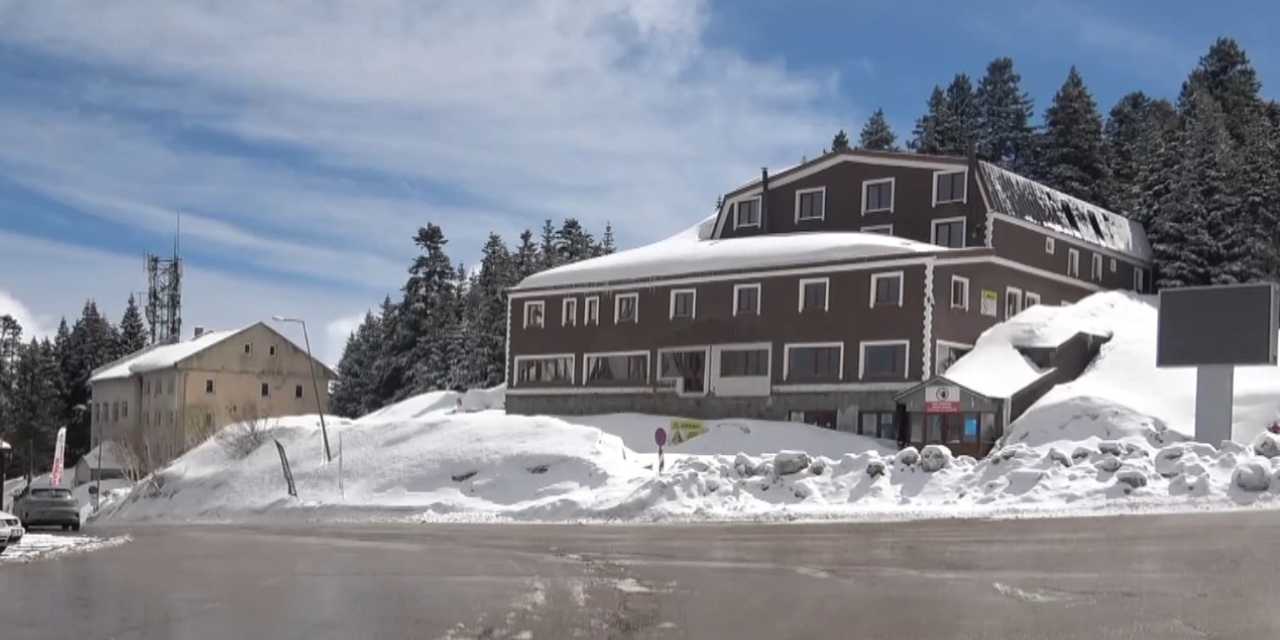 Uludağ’da şaşırtan görüntü!