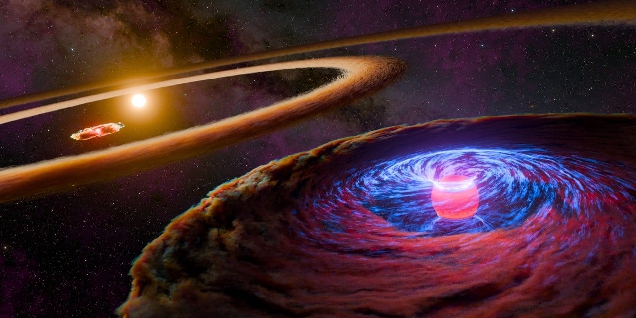 Yeni bir güneş sistemi doğuyor