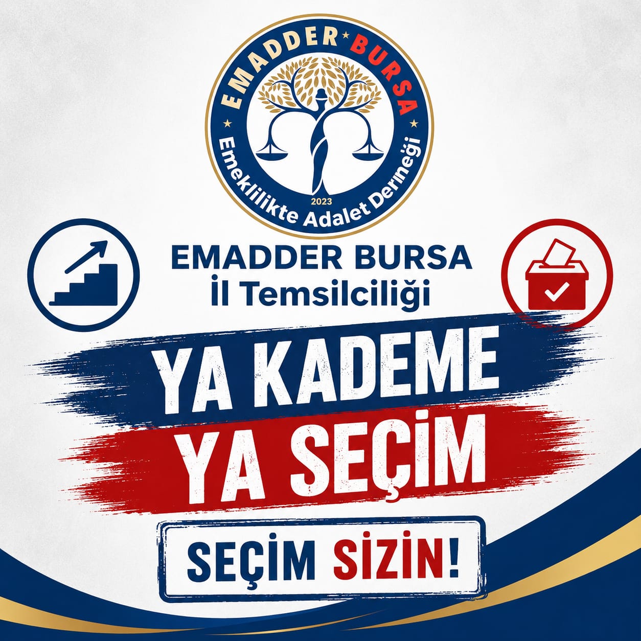 EMADDER: “Kademe Verilmezse Sandıkta Hesap Sorulacak”