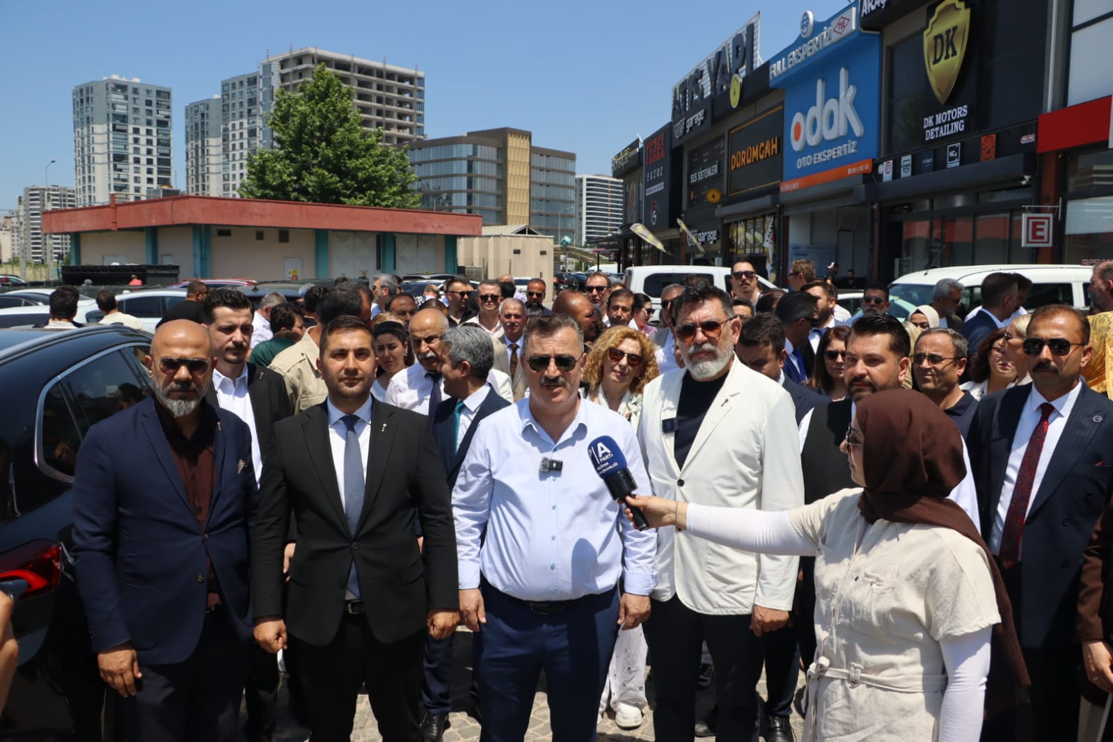 Anahtar Parti’den Küçük Sanayi’de büyük çalışma! 400 kişilik ekiple 4 bin esnaf ziyaret edildi