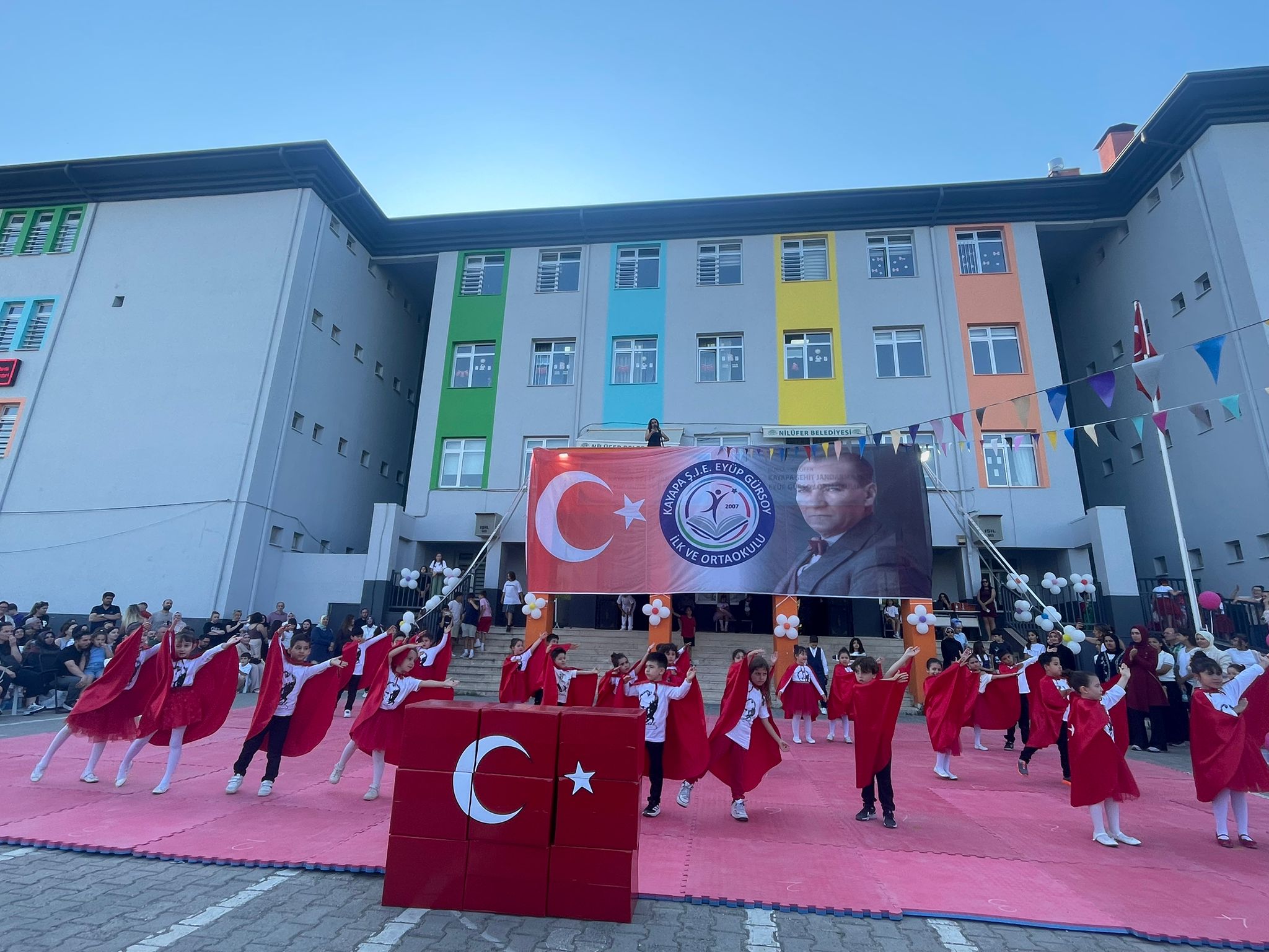 Kayapa Şehit Jandarma Eyüp Gürsoy İlk ve Ortaokulu’nda Coşkulu Okul Şenliği