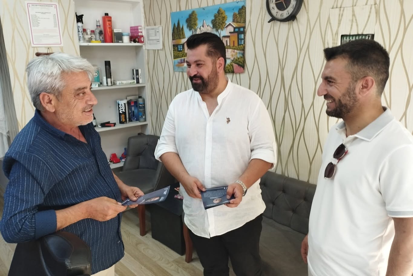 Anahtar Parti Osmangazi Teşkilatından Celal Bayar Caddesi’nde Esnaf Ziyareti