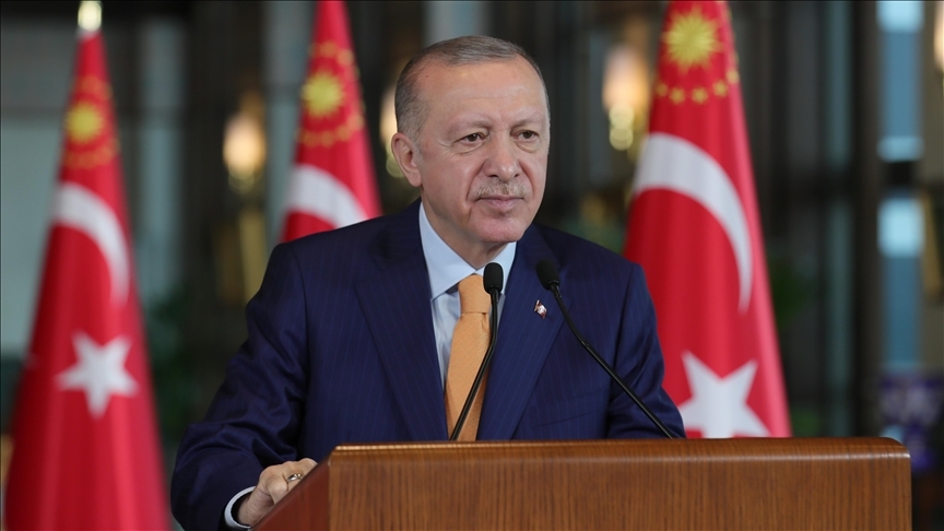 Erdoğan LGS sınavına girecek öğrencilere başarılar diledi