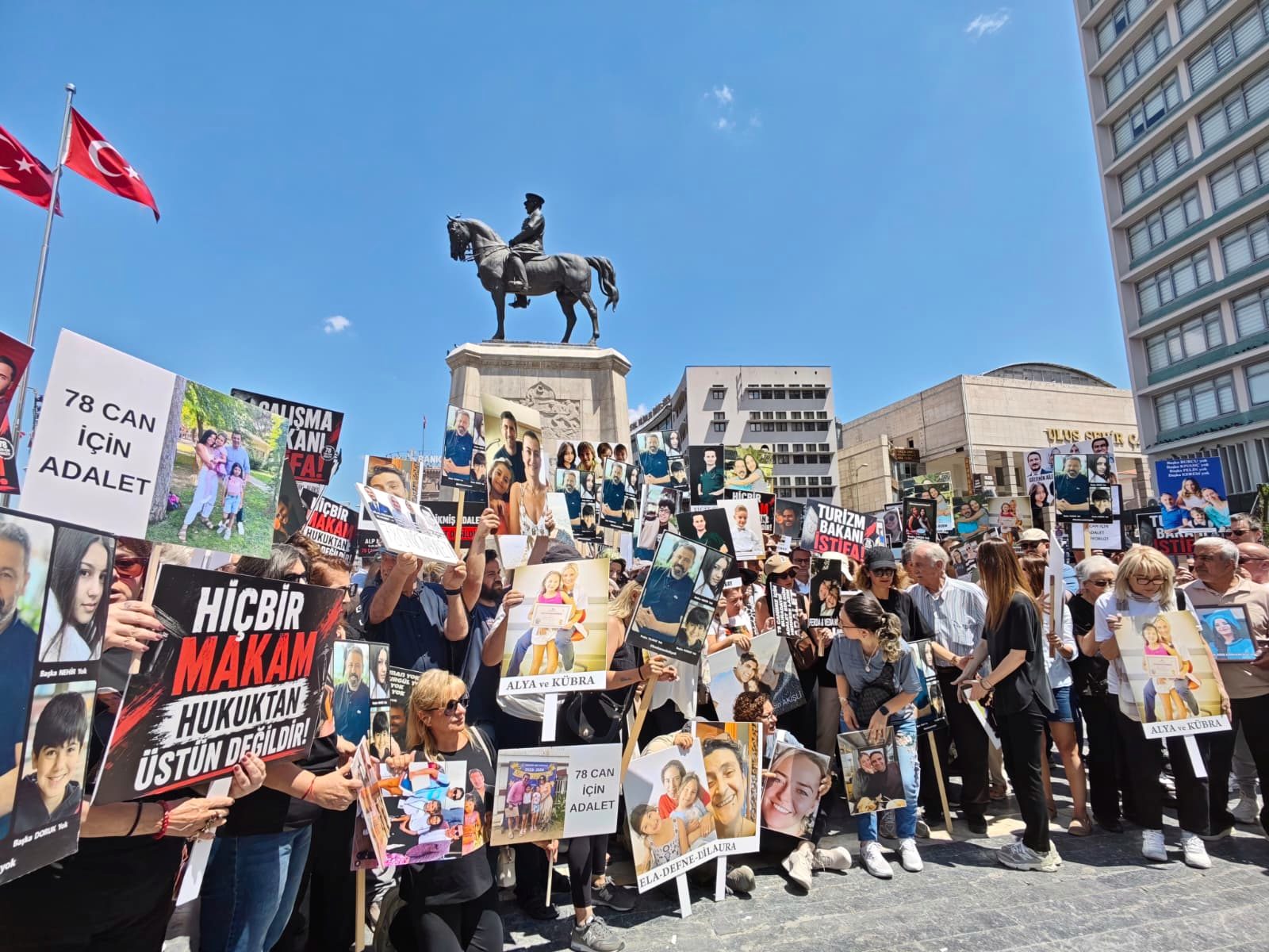 78 Aile İçin Adalet Yürüyüşü Ankara’da Sona Erdi