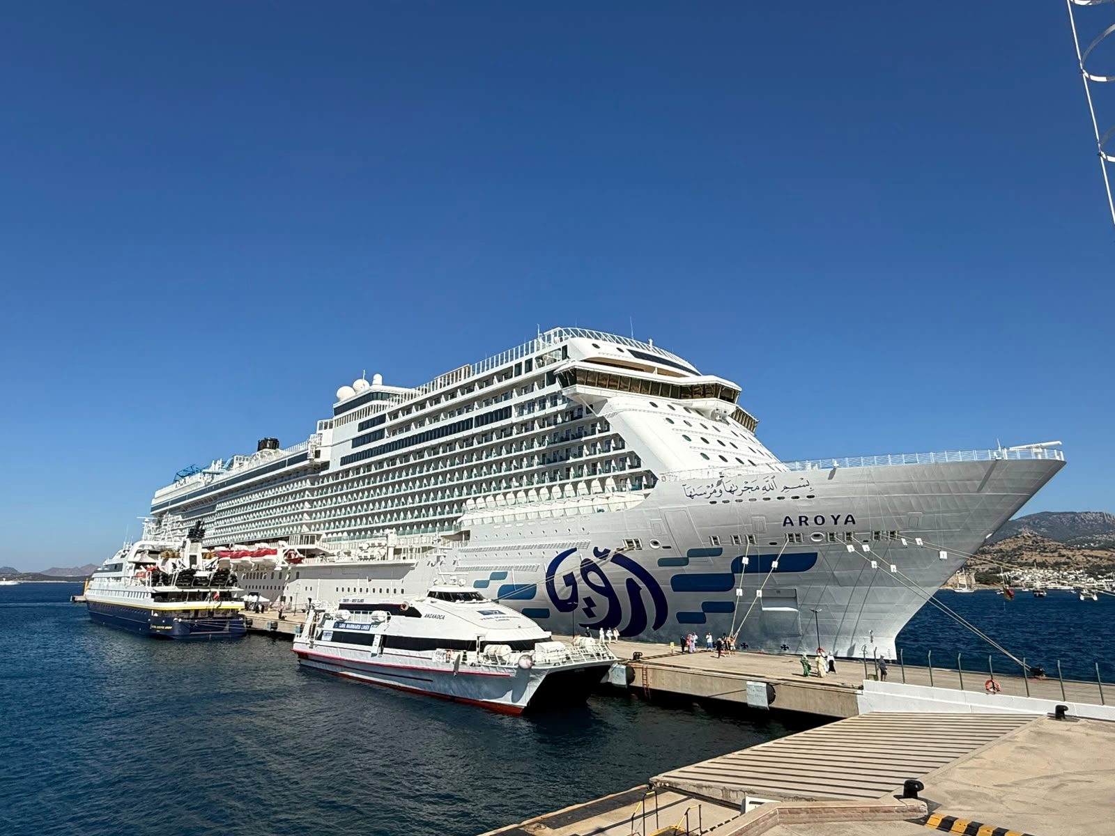 Bodrum’a Gelen Kruvaziyer Gemileri ve Yolcuları