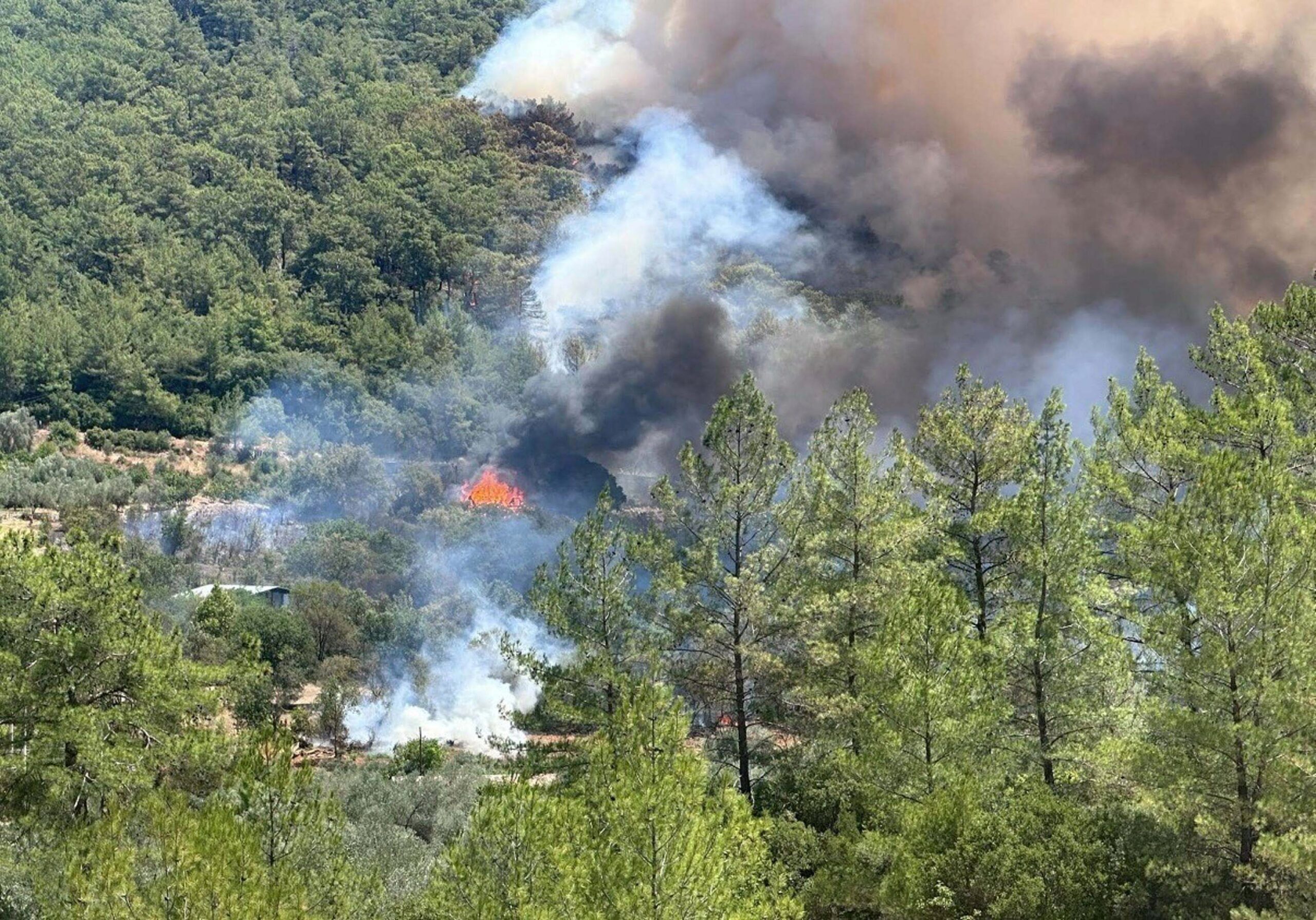 Ülke Genelinde Birden Çok Orman Yangını Çıktı