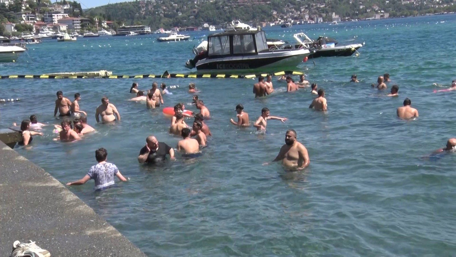 Bebek Sahili’nde Serinleme Yoğunluğu