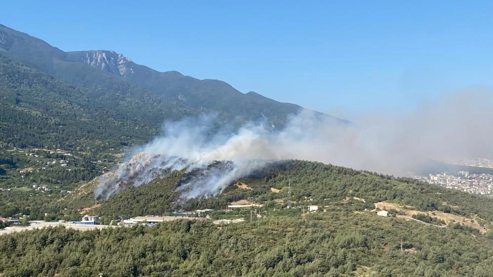 Bursa Orman Yangınlarında Hızlı Müdahale