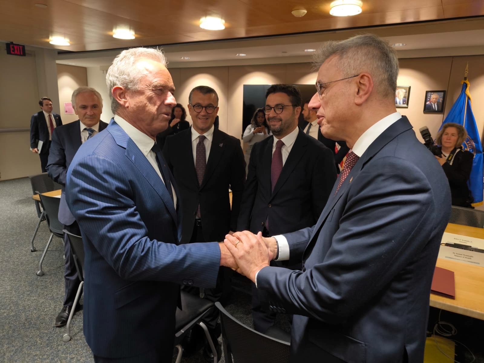 Bakan Memişoğlu ABD’de Kennedy ile Görüştü