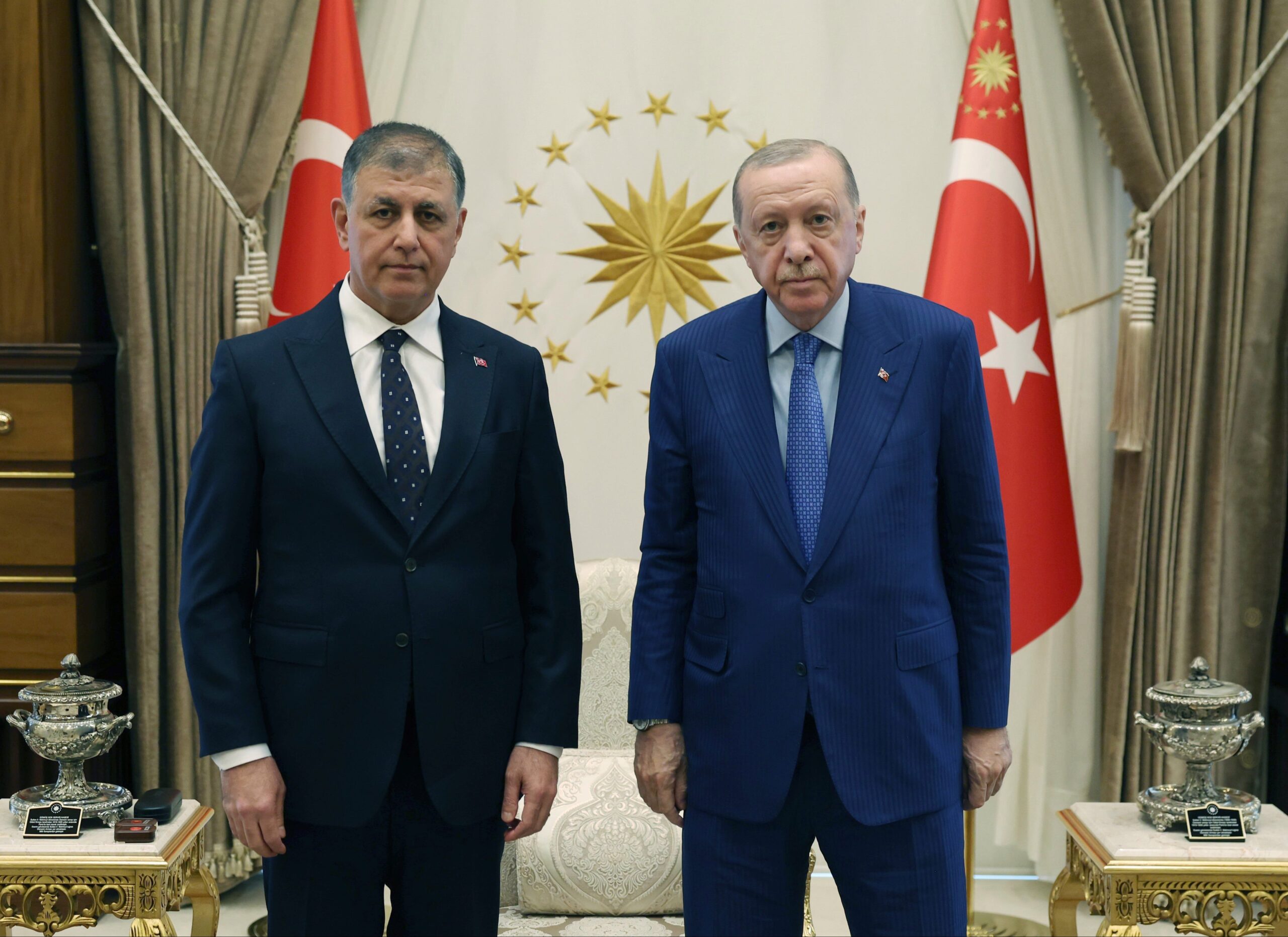 Erdoğan, Cemil Tugay ile Görüştü