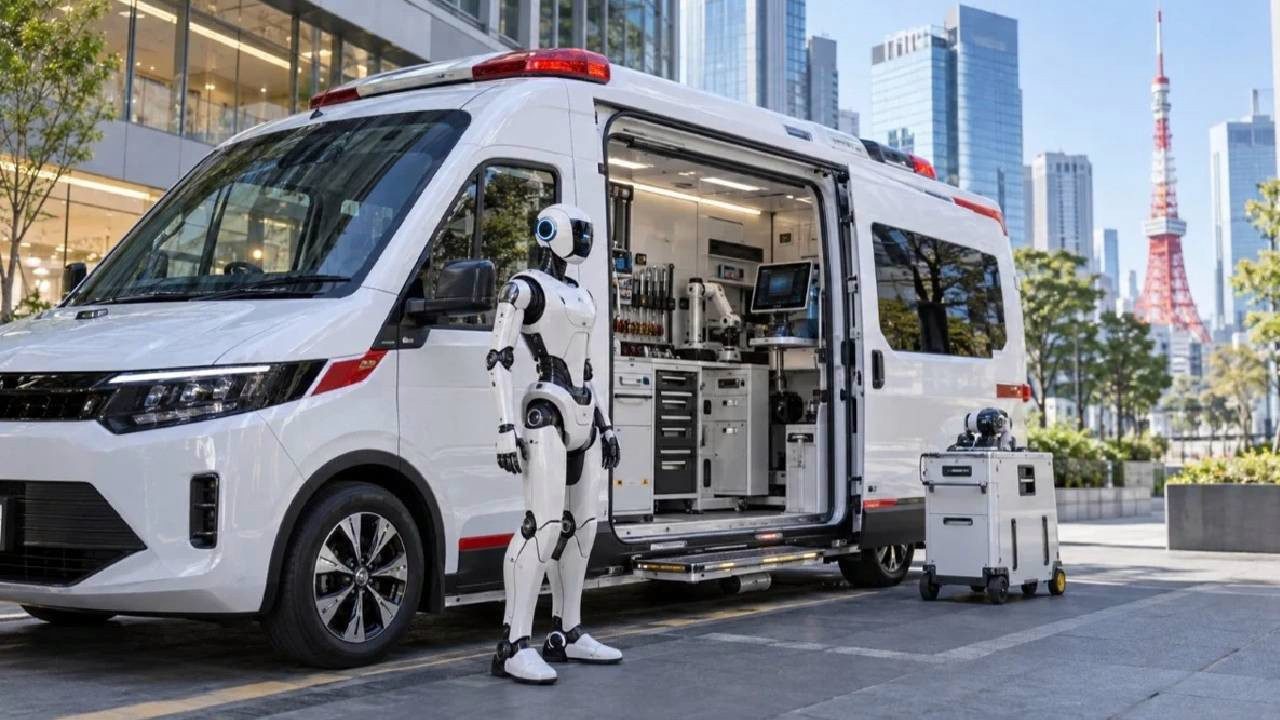 İnsansı Robotlar İçin Mobil Servis Aracı