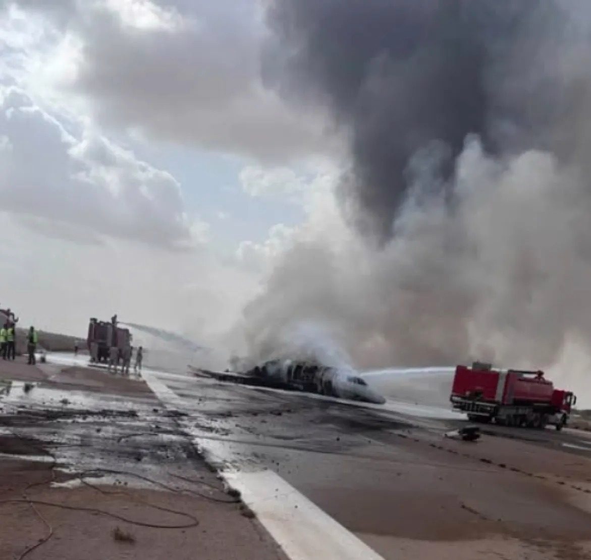 Misrata’da Türkiye Tescilli Özel Jet Pistten Çıktı