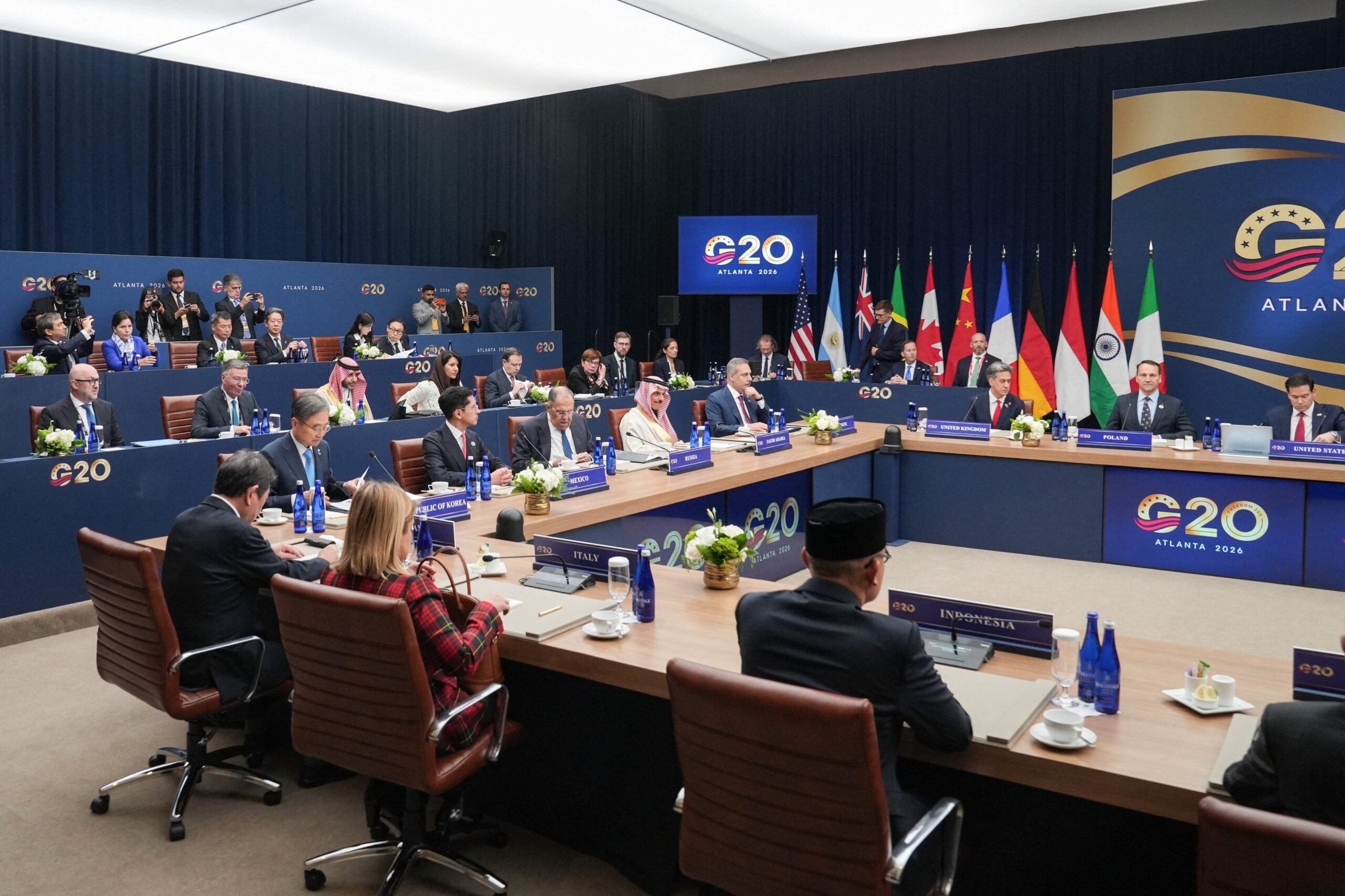 G20 toplantısında Rusya ile fotoğraf krizi yaşandı