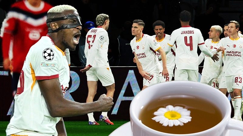 Galatasaray Lille deplasmanında 4-2 galip geldi